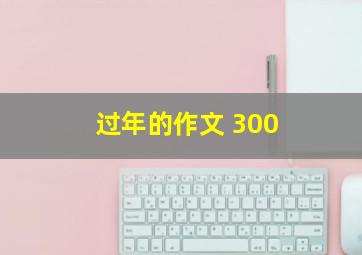 过年的作文 300